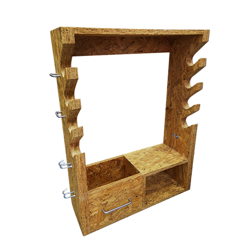 Rack Portacañas Fishing Rack Wall Holder