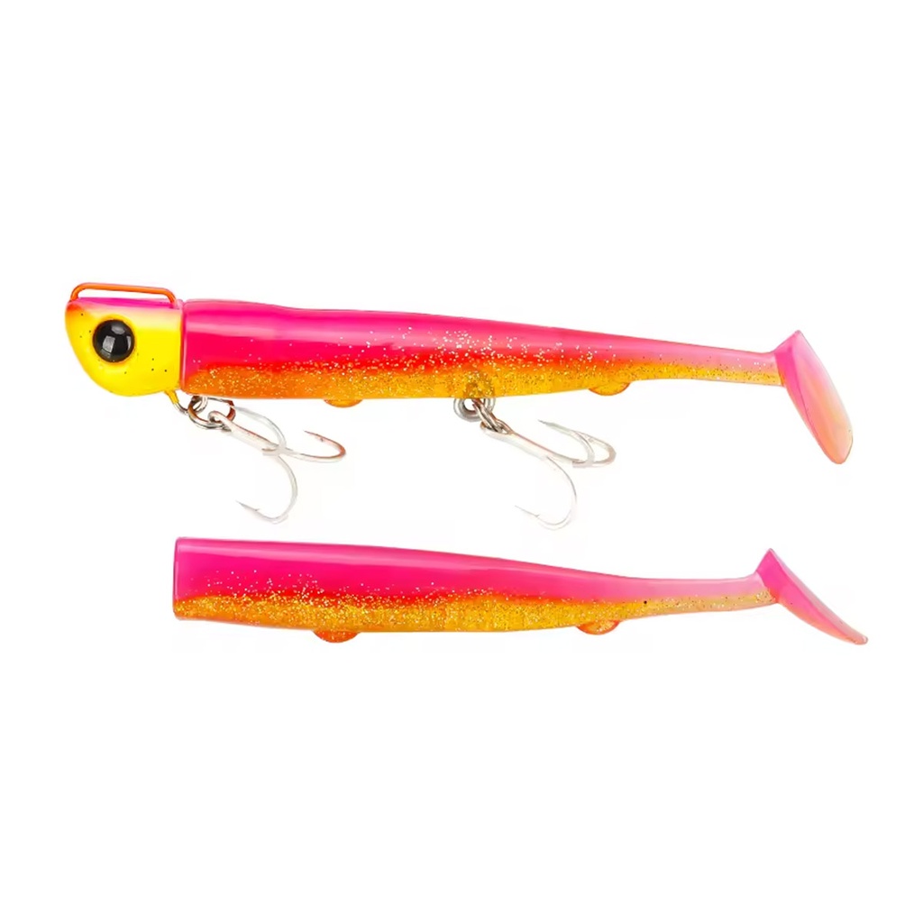 Vinilo Tsurinoya T - Tail Soft Lure Set - D 45g X 11.5Cm