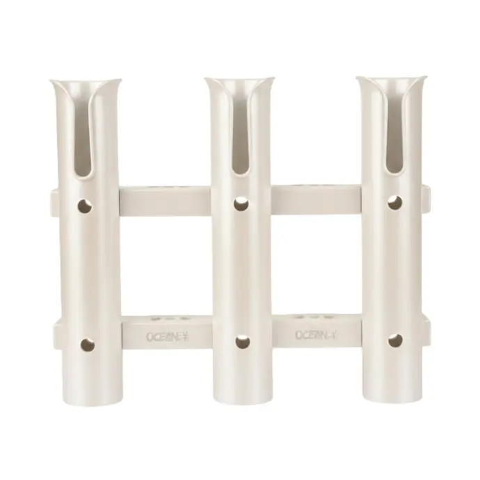 Portacañas Ocean Rod Holder Para Auto 3 En 1 / White