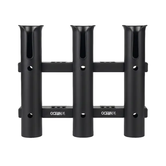 Portacañas Ocean Rod Holder Para Auto 3 En 1 / Black