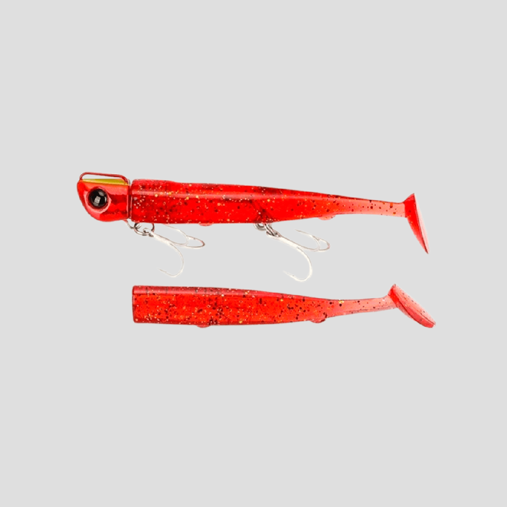 Vinilo Tsurinoya T - Tail Soft Lure Set - C 35g 11 Cm