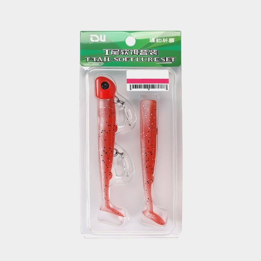 [TSU-SET-R] Vinilo Tsurinoya T - Tail Soft Lure Set - R 35g X 11 Cm