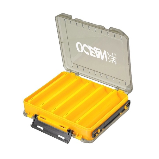 [CSE-MM-Y10] Caja Señuelera Ocean M Double Side - 10 Pcs / Amarilla