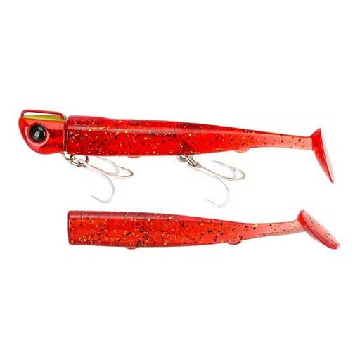 [TSU-SET-45-C] Vinilo Tsurinoya T - Tail Soft Lure Set - C 45g X 11.5Cm