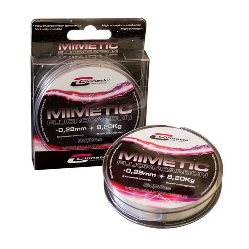[331016] Fluorocarbono Cinnetic Mimetic 0.35mm - 50 M